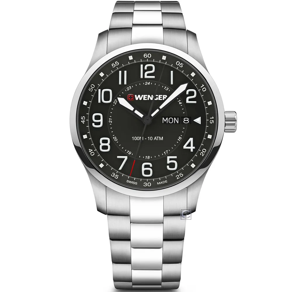 瑞士WENGER Attitude Chrono計時時尚腕錶  01.1543.110 歷史價格詳細信息