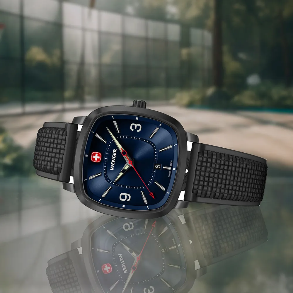 WENGER 威格 Vintage Sport 復古TV電視機時尚計時腕錶-01.1933.105 歷史價格詳細信息