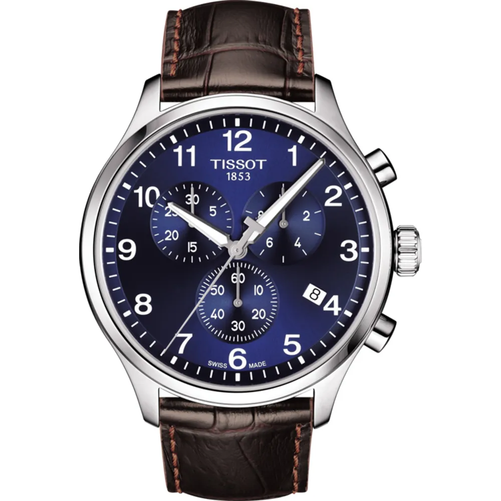 TISSOT 天梭 韻馳系列 Chrono XL計時手錶-灰x銀/45mm T1166171105701 歷史價格詳細信息