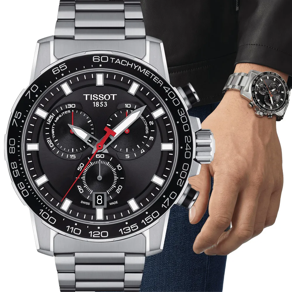TISSOT SUPERSPORT  運動時尚錶 -T1256101705100 歷史價格詳細信息