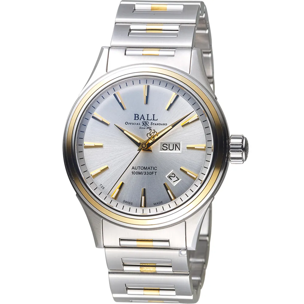 BALL 波爾 Fireman Victory 自體發光微型氣燈機械錶-NM2098C-S5J-BK/黑40mm 歷史價格詳細信息