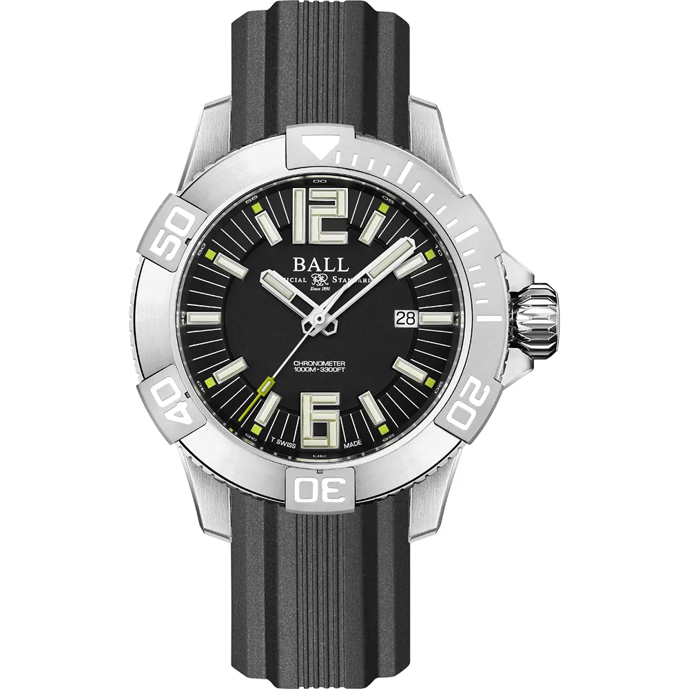 BALL 波爾 DeepQUEST II系列 鈦 天文台認證1000米潛水陶瓷機械腕錶-42mm DM3002A-S4CJ-BK 歷史價格詳細信息