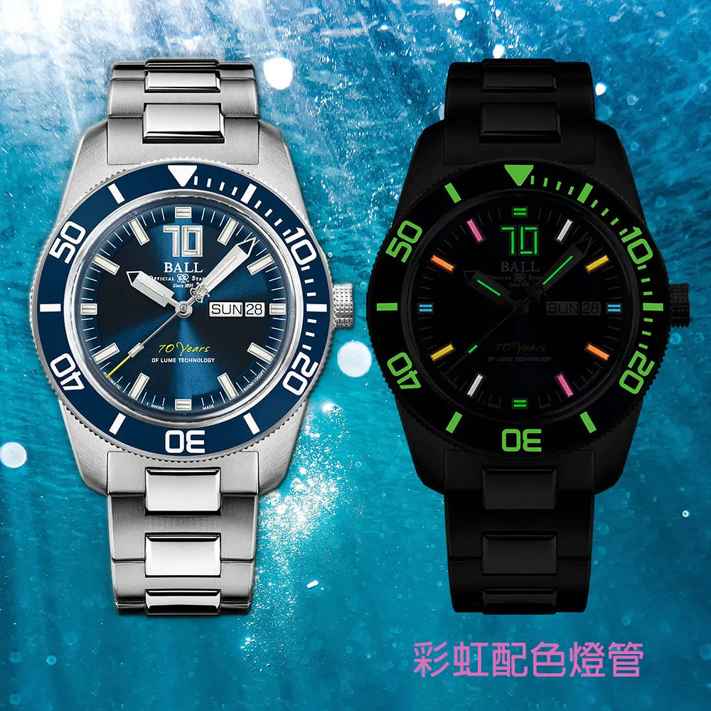 BALL 波爾 Engineer Master II Skindiver Heritage機械錶-43mm DM3308A-S1C-BE 歷史價格詳細信息