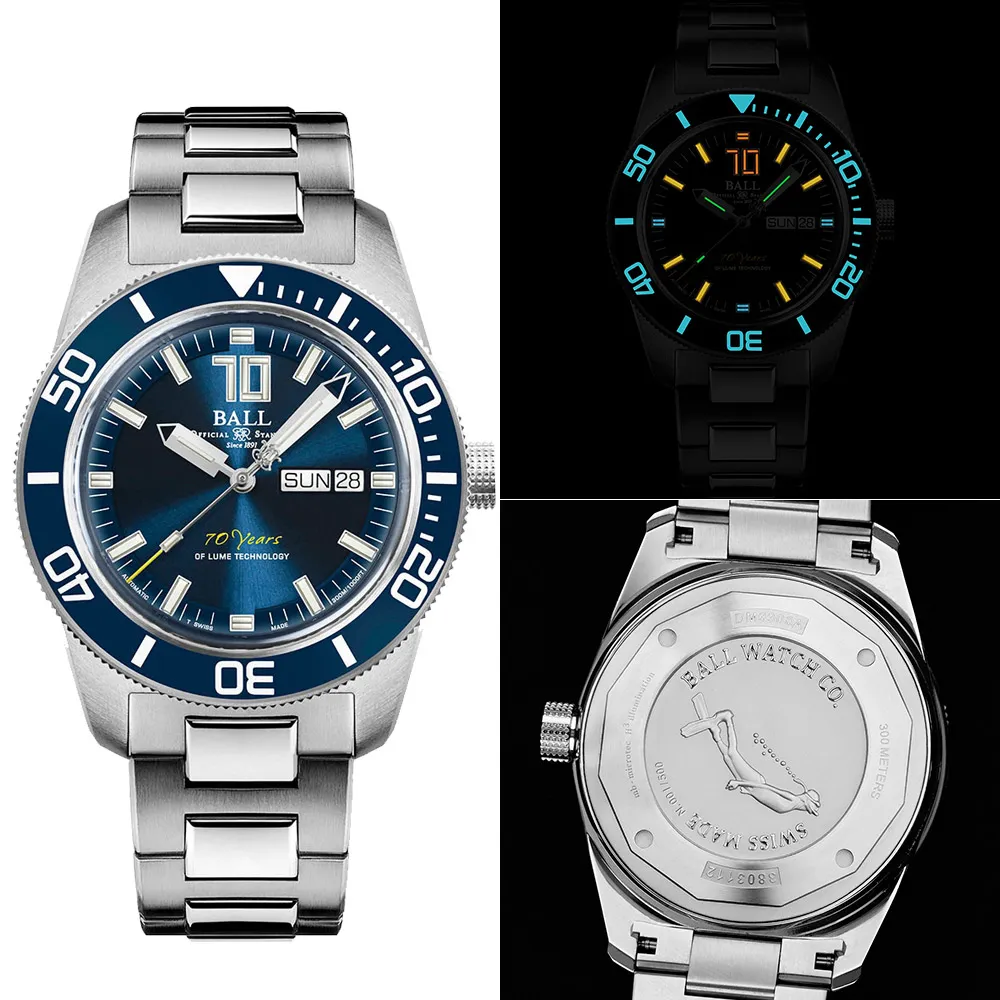 BALL 波爾 Engineer Master II Skindiver Heritage機械錶-43mm DM3308A-S1C-BE 歷史價格詳細信息