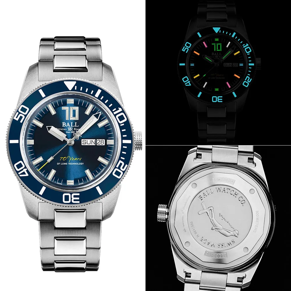 BALL 波爾 Engineer Master II Skindiver Heritage機械錶-43mm DM3308A-S1C-BE 歷史價格詳細信息