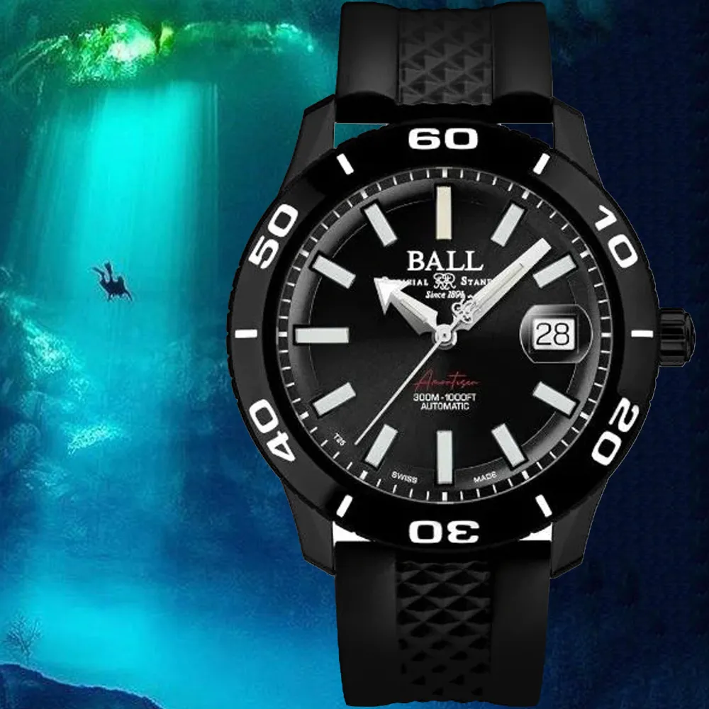 BALL Watch  騰雲號130週年台灣限定機械錶-NM9028C-S34C-BK/黑(官方授權) 歷史價格詳細信息