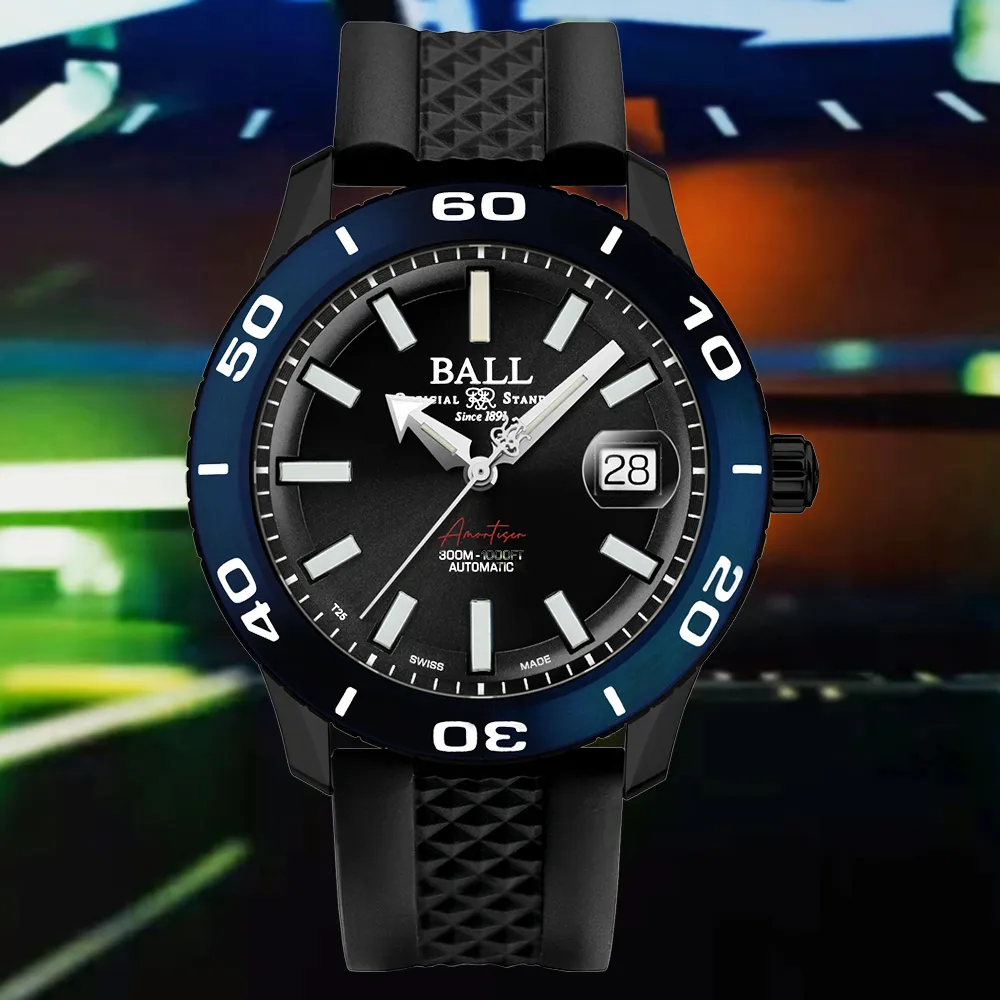 BALL 波爾 B2_Roadmaster 月相 專利耐震 微型氣燈300米機械錶-藍 DM3150B-S13J-BE 歷史價格詳細信息