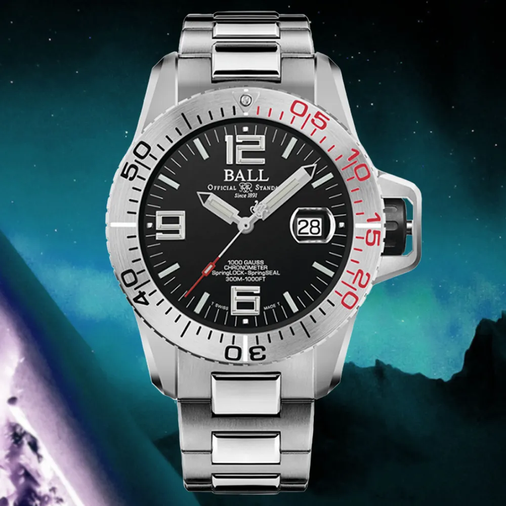 BALL波爾 B2_Engineer III 騰雲號130週年台灣限量 機械錶-黑43mm (NM9028C-S34C-BK) 歷史價格詳細信息