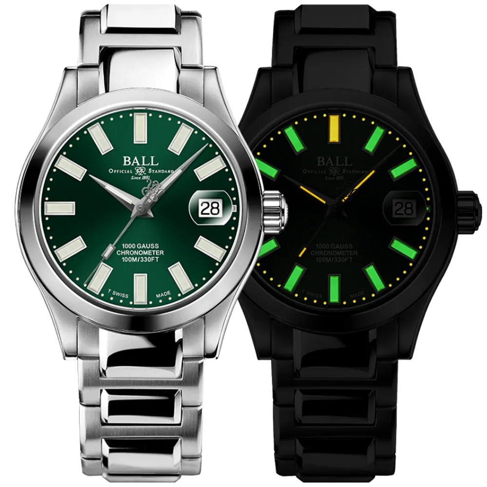 BALL 波爾錶 Engineer III系列 COSC天文台認證 日期機械腕錶 40mm / NM9036C-S1C-IBE 歷史價格詳細信息