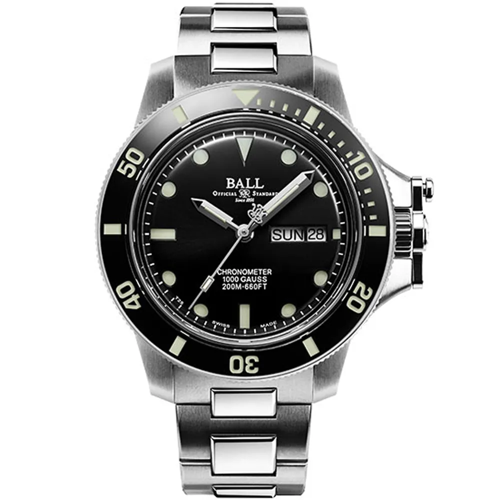 BALL 波爾錶 Engineer Hydrocarbon EOD 自動機械腕錶-DM3200A-S2C-BK/官方授權經銷商 歷史價格詳細信息