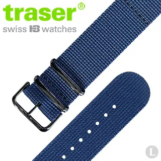 TRASER Textile strap 黑色尼龍錶帶-110(#109421) 歷史價格詳細信息