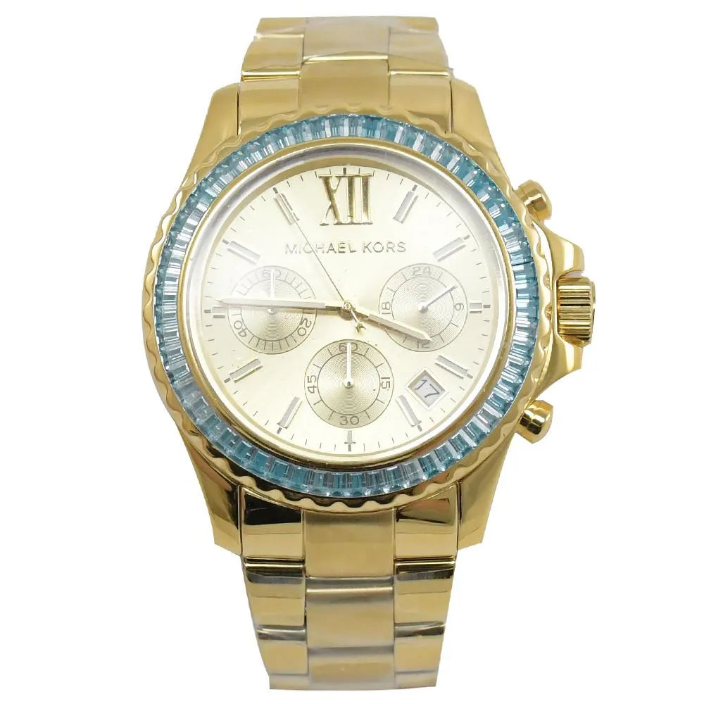 MICHAEL KORS 大錶盤晶鑽奢華-時尚石英女錶-40mm mk5412【潮流百貨】 歷史價格詳細信息