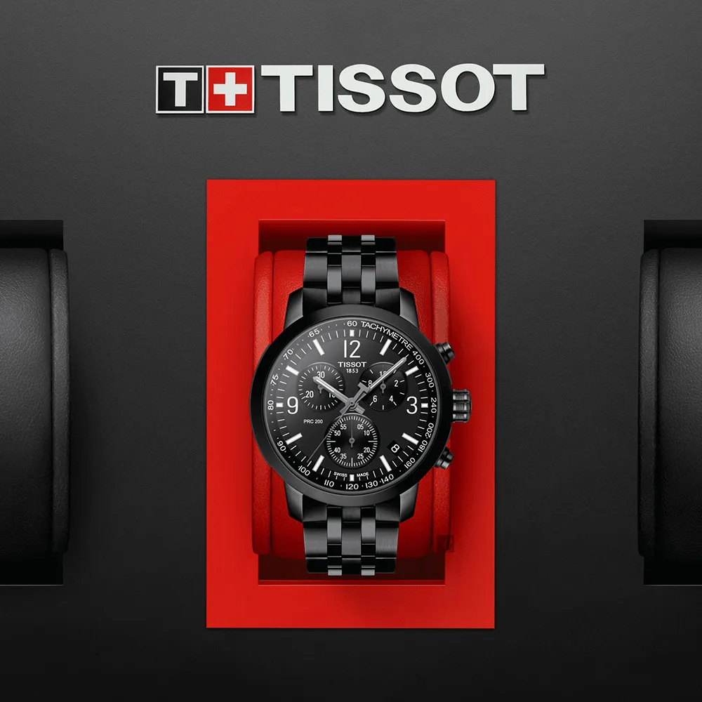 TISSOT 天梭 T-Sport PRC 200 CHRONOGRAPH計時腕錶-T1144171705700/43mm 歷史價格詳細信息