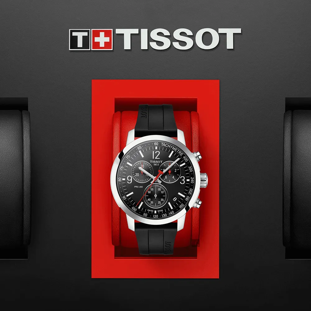 TISSOT 天梭 T-Sport PRC 200 CHRONOGRAPH計時腕錶-T1144171705700/43mm 歷史價格詳細信息