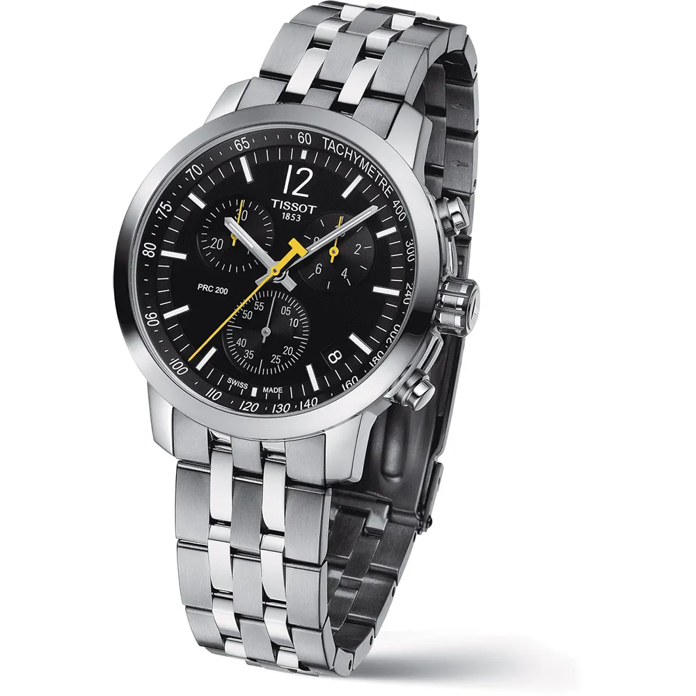TISSOT 天梭 T-Sport PRC 200 CHRONOGRAPH計時腕錶-T1144171705700/43mm 歷史價格詳細信息