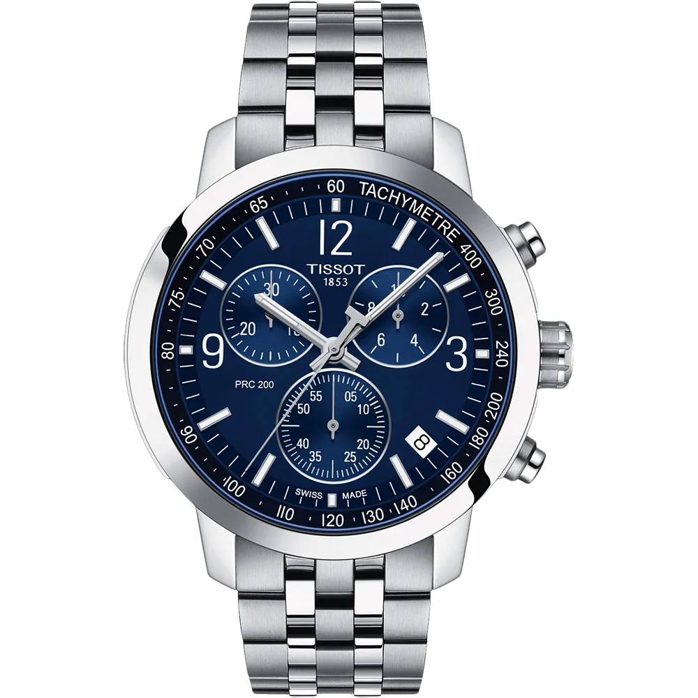 TISSOT 天梭 T-Sport PRC 200 CHRONOGRAPH計時腕錶-T1144171705700/43mm 歷史價格詳細信息