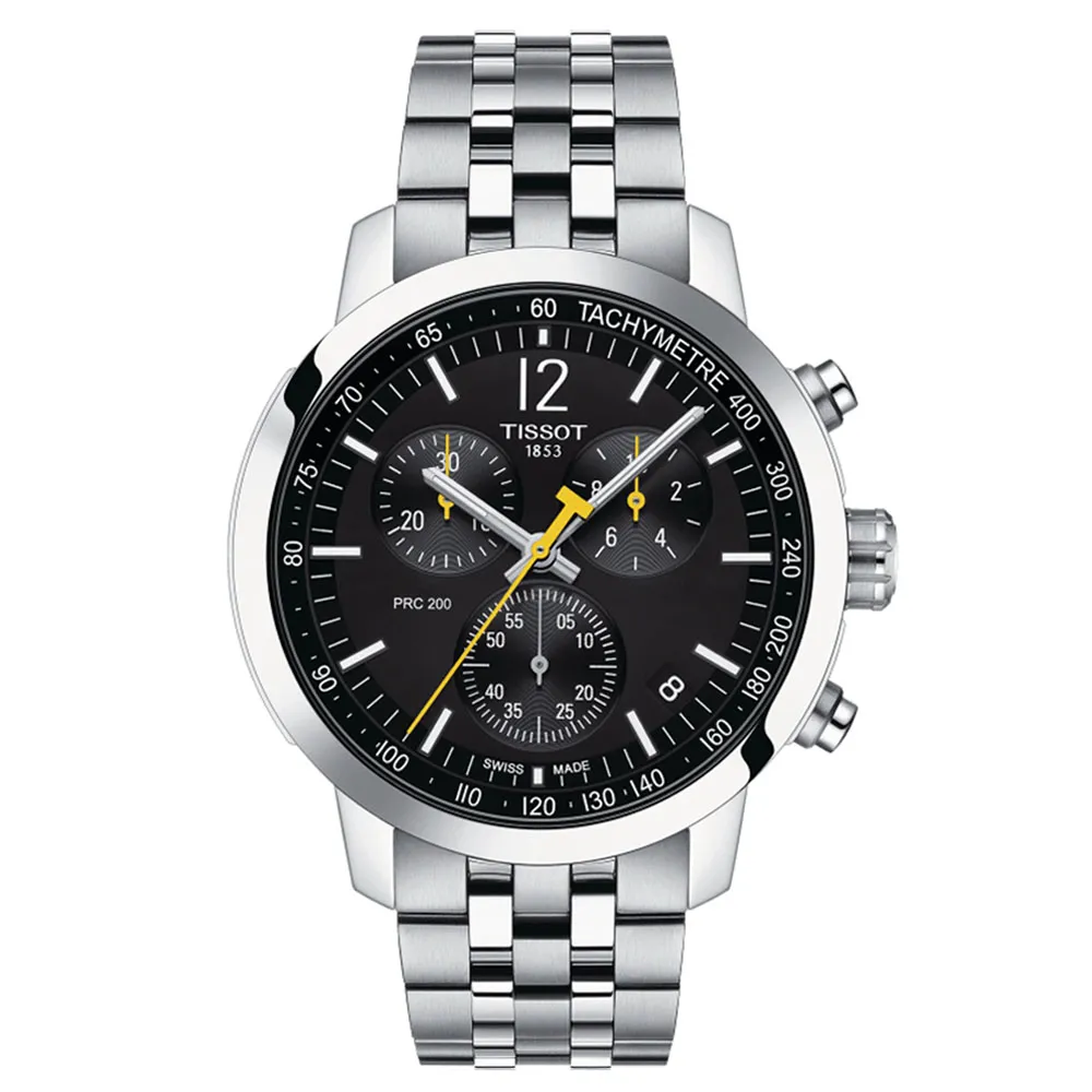 TISSOT天梭 PRC200 運動三眼計時腕錶 43mm/T1144171105700 歷史價格詳細信息