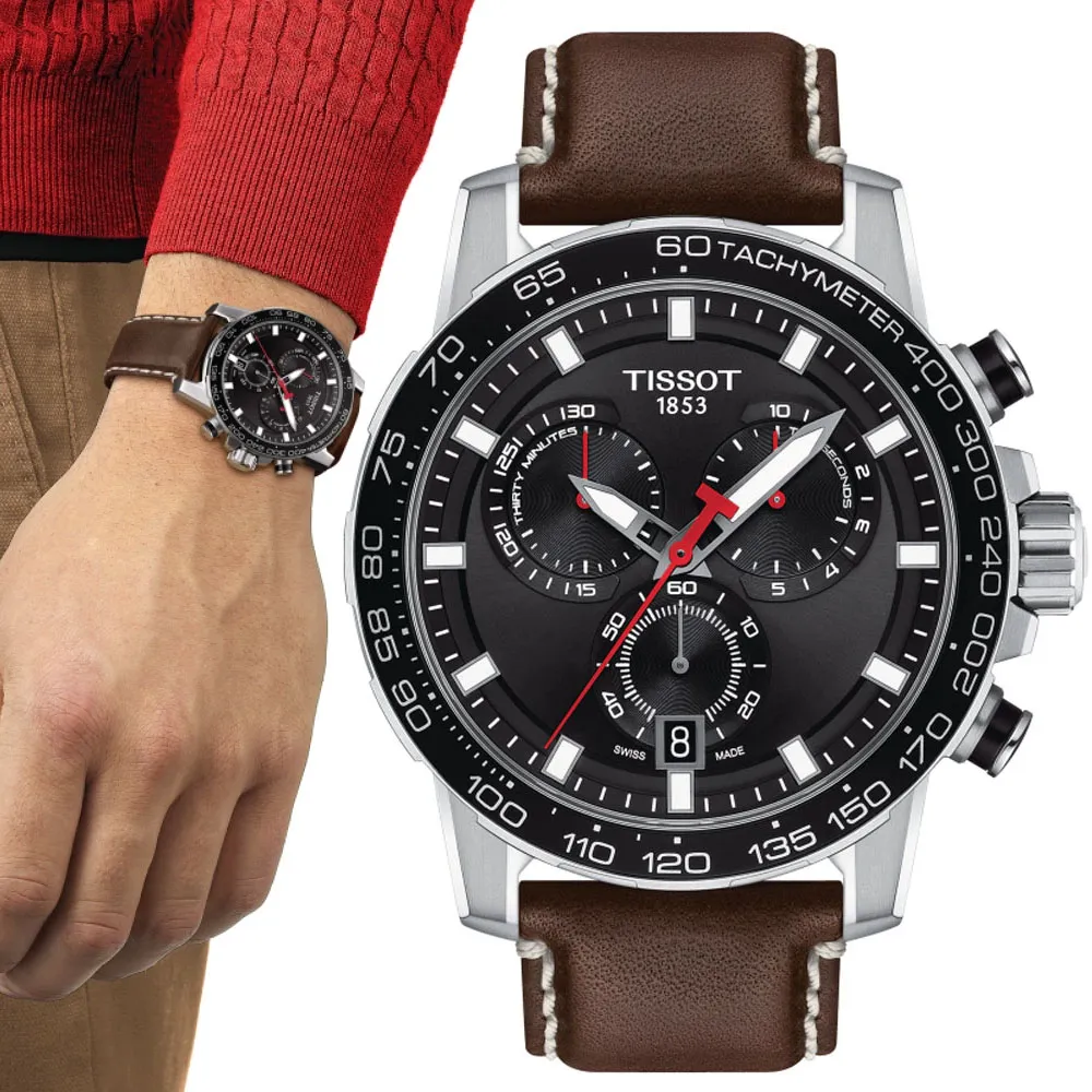 TISSOT天梭 SUPERSPORT 三眼計時腕錶 45.5mm/T1256171605101 價格比較,價格查詢,歷史價格詳細信息
