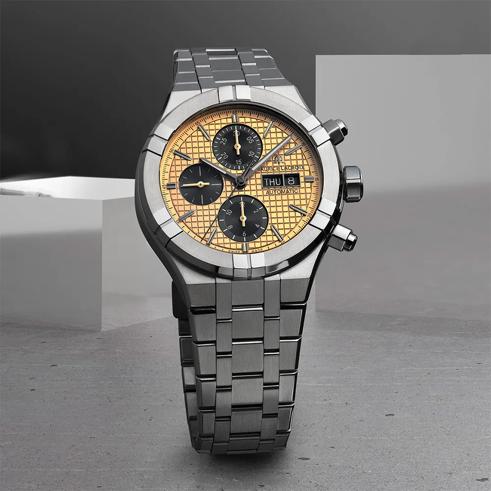 Maurice Lacroix 艾美錶 AIKON 200米潛水機械錶-42mm AI6008-SS002-330-1 歷史價格詳細信息