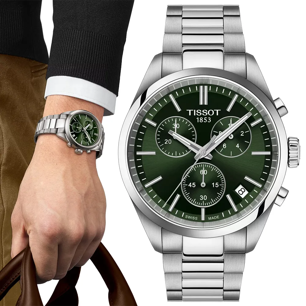 TISSOT 天梭 三眼計時時尚腕錶 SKL BG 60265 歷史價格詳細信息