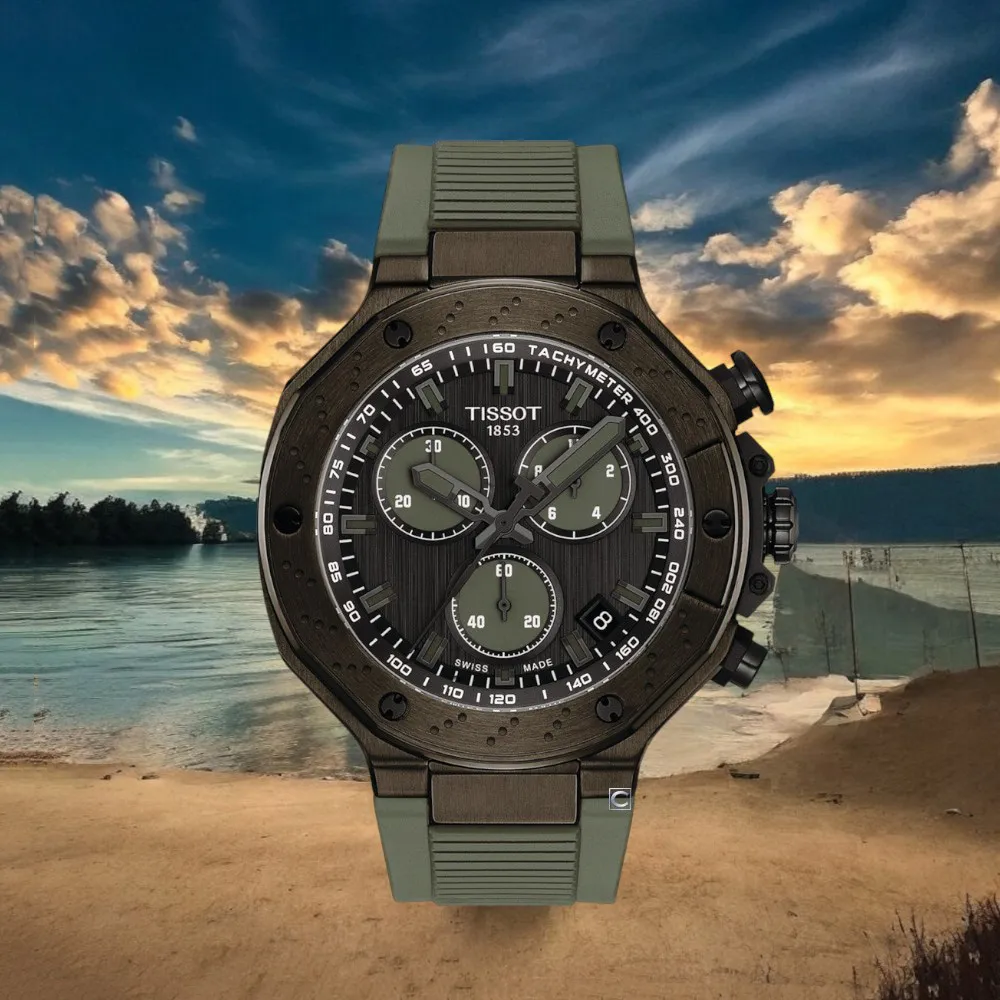 TISSOT 天梭 T-RACE CHRONOGRAPH 競速系列計時錶-45mm(T1414173706100) 歷史價格詳細信息