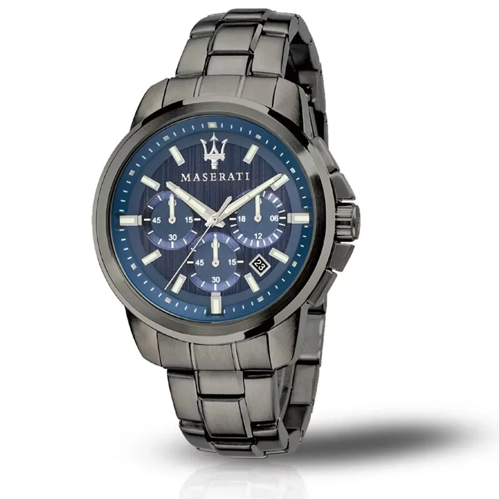 Maserati 瑪莎拉蒂 Successo 輝煌成就系列 R8873621040 古典紳士商務典雅 真三眼日期夜光 不鏽鋼 手錶 歷史價格詳細信息