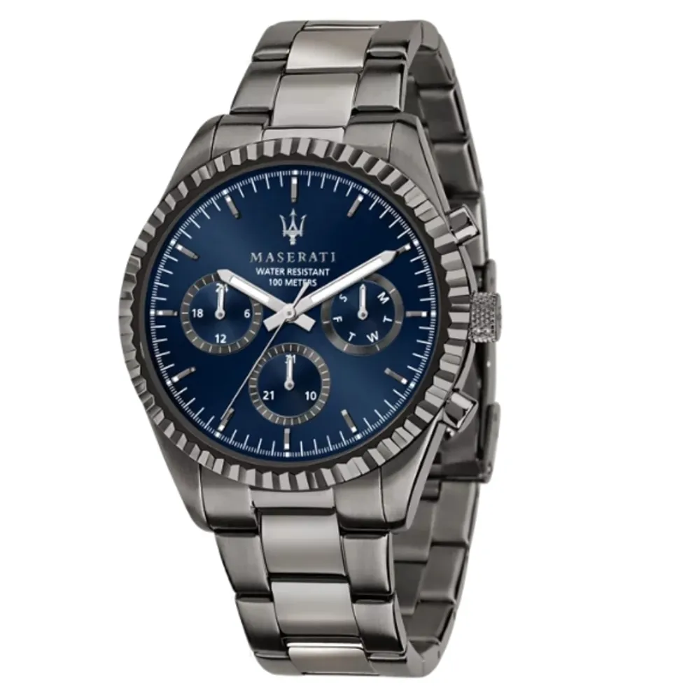 【MASERATI TIME】瑪莎拉蒂 RICORDO 三眼日期計時腕錶/R8871633001 歷史價格詳細信息