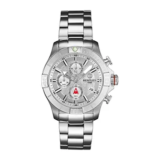 【Bentley 賓利】AQUAMARINE系列 三眼不銹鋼手錶( 銀 BL1796-50WCI) 價格比較,價格查詢,歷史價格詳細信息