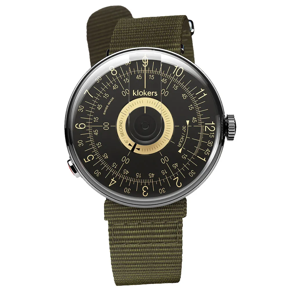 klokers【庫克錶】KLOK-08-D5 孔雀藍錶頭+細直單圈皮革錶帶 歷史價格詳細信息