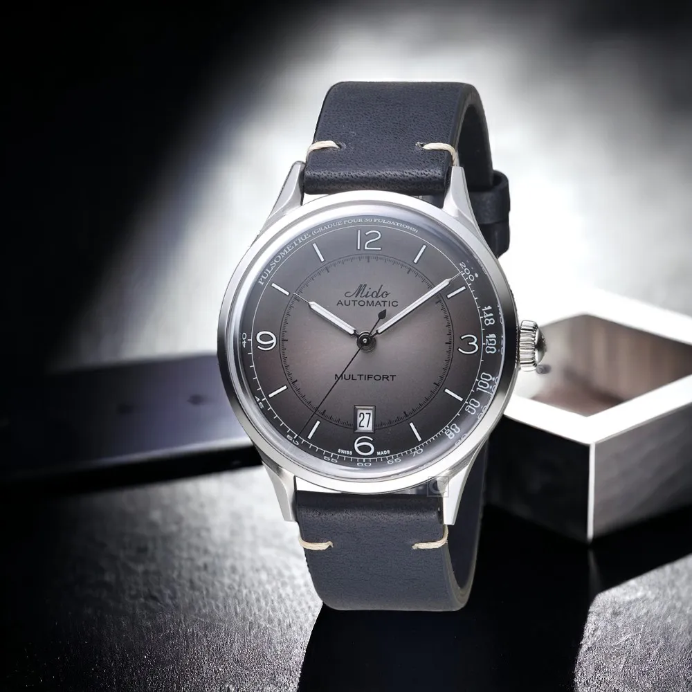 MIDO 美度 MULTIFORT 先鋒系列傳承者動力儲存80機械錶/綠/40mm/M0404071109100 歷史價格詳細信息