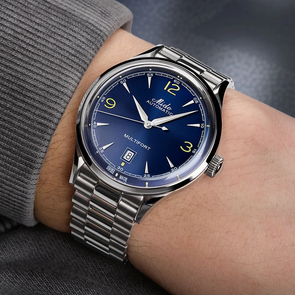 MIDO美度 MULTIFORT 先鋒系列 復古時尚機械腕錶 40mm / M0404071105700 歷史價格詳細信息