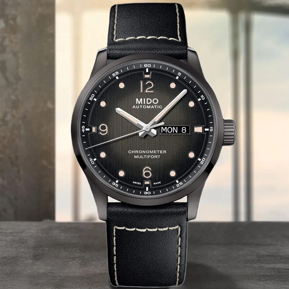 MIDO美度 MULTIFORT M 先鋒系列 天文台認證 機械腕錶 42mm / M0384313605700 歷史價格詳細信息