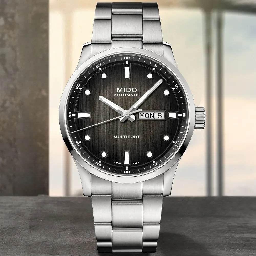 MIDO美度 MULTIFORT 先鋒系列 時尚鏤空機械腕錶 42mm / M0384363705100 歷史價格詳細信息