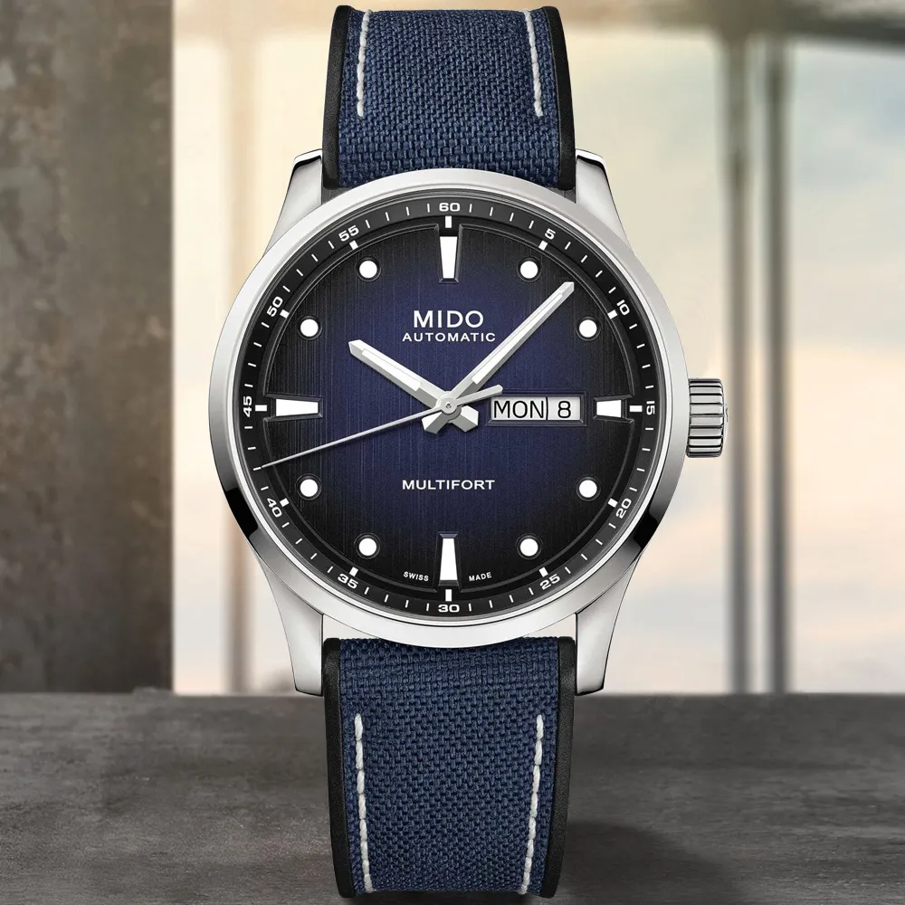 MIDO美度 MULTIFORT 先鋒系列 時尚鏤空機械腕錶 42mm / M0384363705100 歷史價格詳細信息
