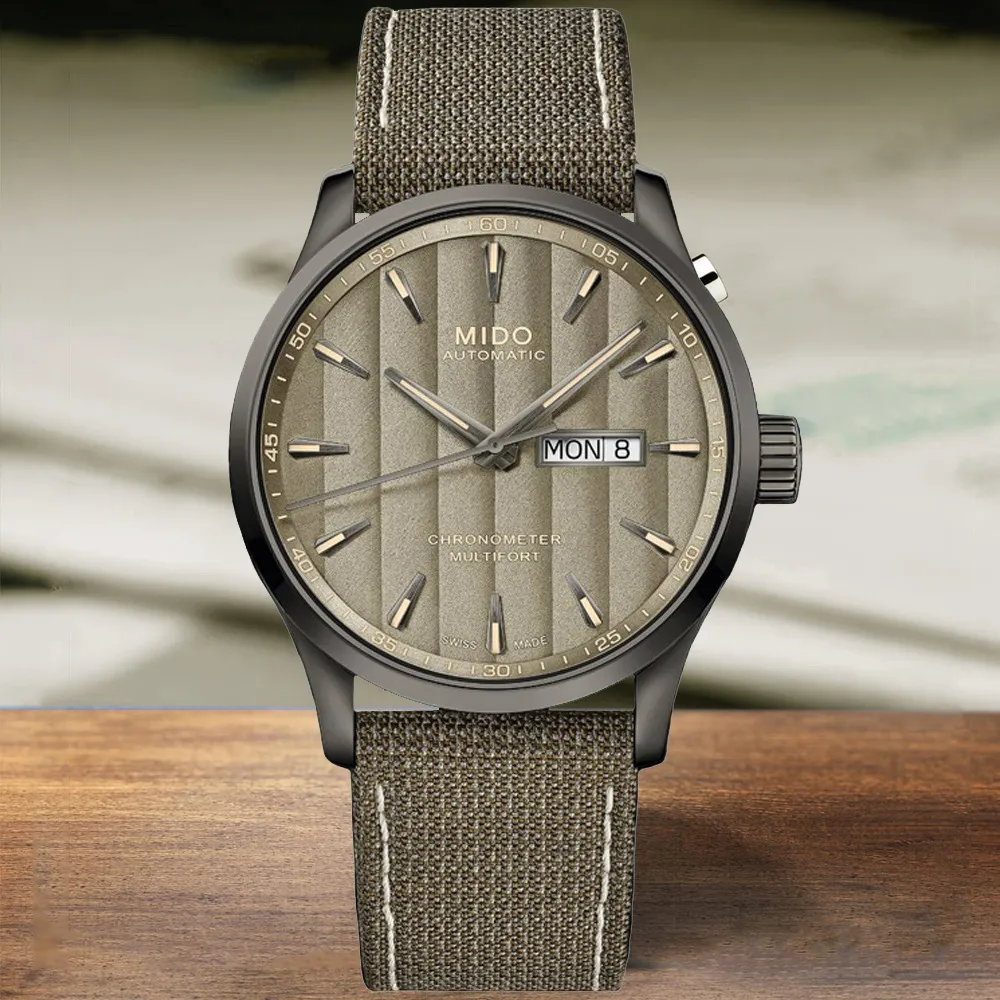MIDO美度 MULTIFORT 先鋒系列 天文台認證 日期機械腕錶 42mm / M0384313603100 歷史價格詳細信息