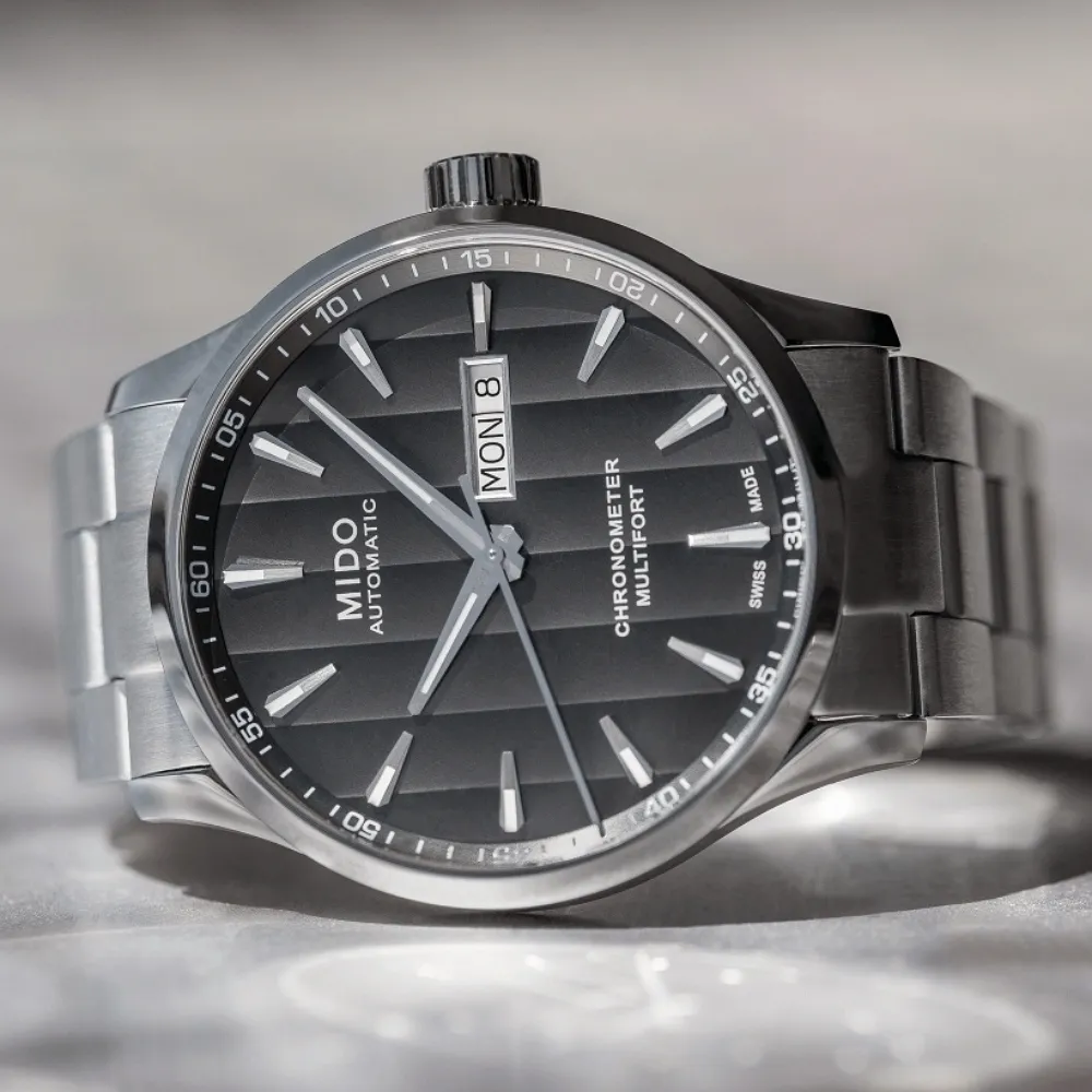 MIDO美度 MULTIFORT 先鋒系列 天文台認證 日期機械腕錶 42mm / M0384313603100 歷史價格詳細信息