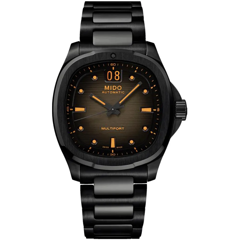 MIDO 美度 Multifort 先鋒TV機械女錶-漸層藍/35mm(M0493071104100) 歷史價格詳細信息