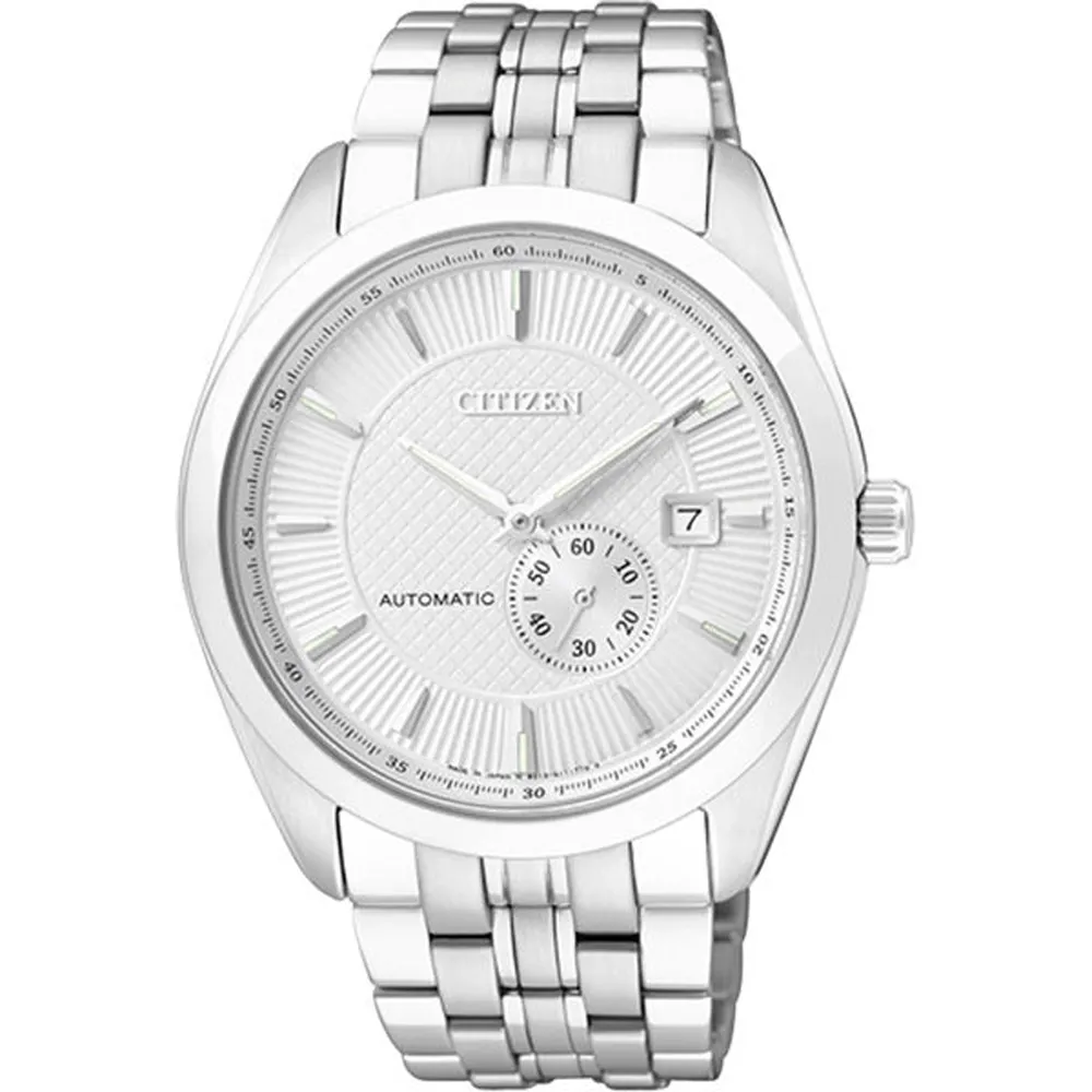 CITIZEN NP系列 卓越工藝都會機械腕錶(鋼帶-銀黑) 歷史價格詳細信息