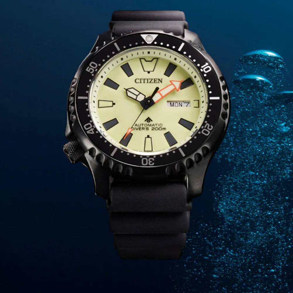 CITIZEN 星辰 鋼鐵河豚深海艦隊限量機械潛水腕錶-黑/44mm(NY0135-80E) 歷史價格詳細信息