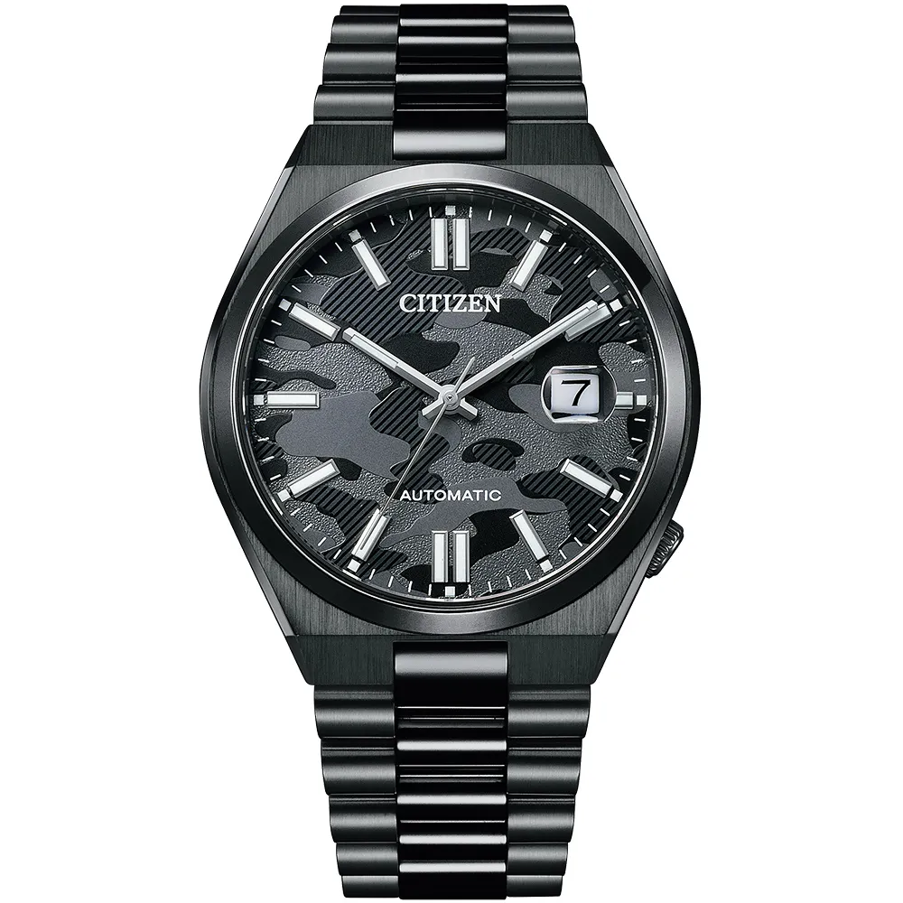CITIZEN 星辰 聖誕推薦款酷黑質著機械錶/40mm/NJ0155-87E 歷史價格詳細信息