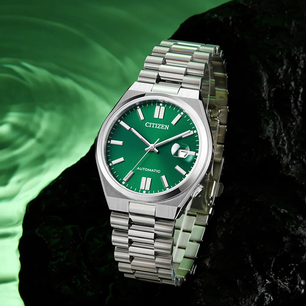 CITIZEN 星辰 聖誕推薦款酷黑質著機械錶/40mm/NJ0155-87E 歷史價格詳細信息