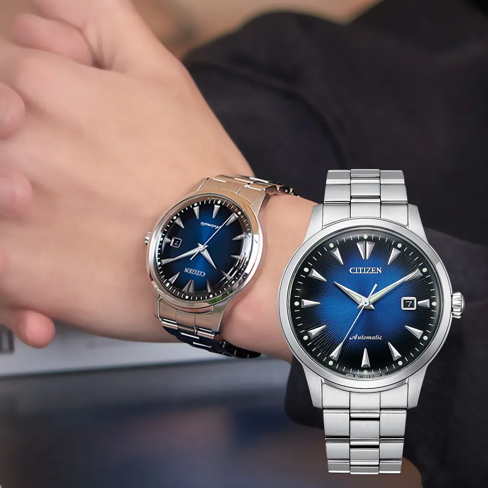 CITIZEN 星辰 限量款黑潮再現復刻機械錶/藍/41mm/NK0009-82L 歷史價格詳細信息