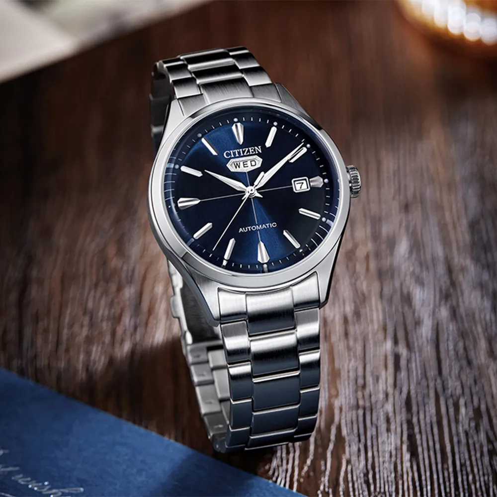 CITIZEN 星辰 C7 經典復刻日曆機械錶-藍/40mm NH8390-71L 歷史價格詳細信息