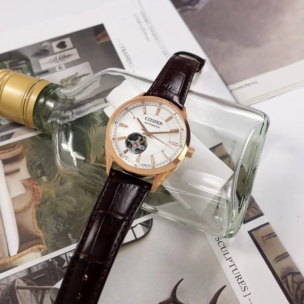 CITIZEN NH9110-81E《Mechanical機械錶》40mm/開心鏤空系列/黑【第一鐘錶】 歷史價格詳細信息