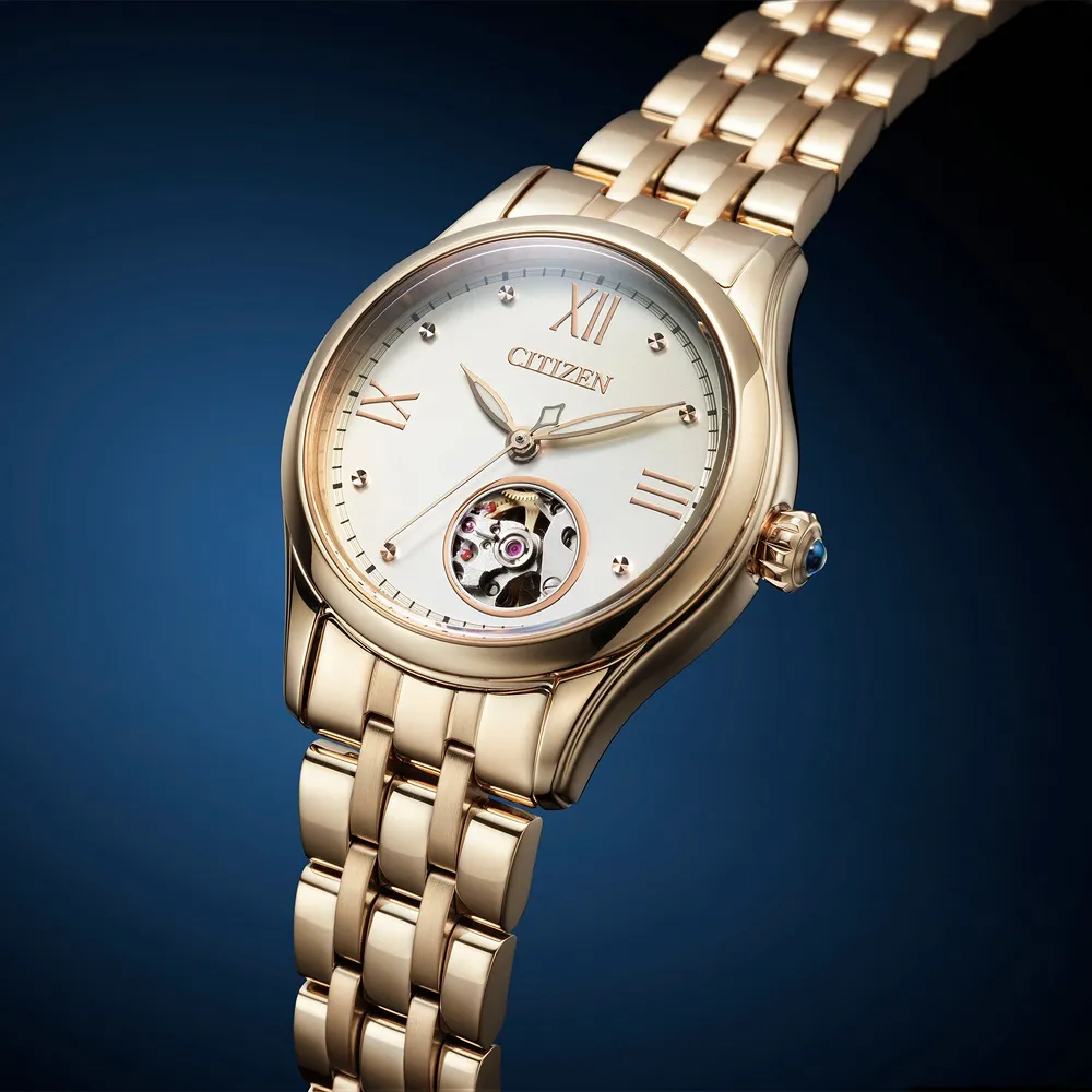 CITIZEN 星辰 星形鏤空機械女錶-34mm PC1009-27M 歷史價格詳細信息