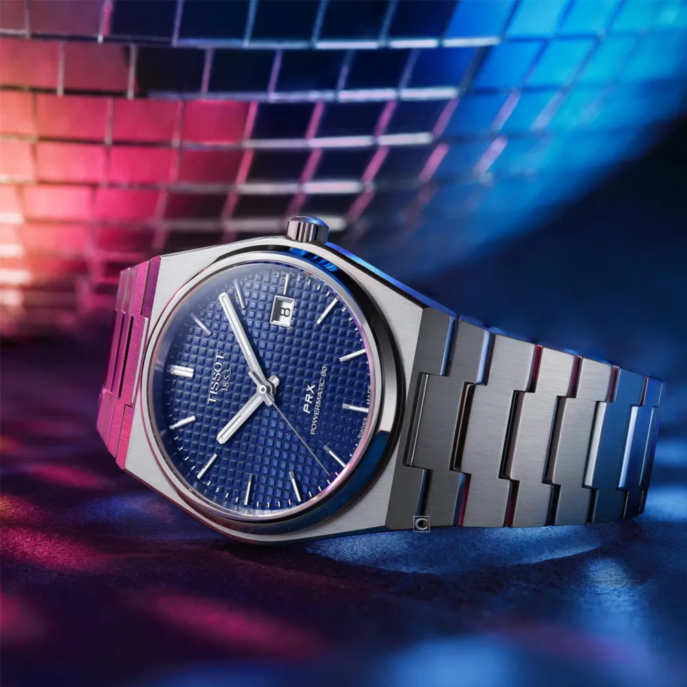 TISSOT PRX POWERMATIC 80 經典旗艦機械錶-T1374072103100/40mm 歷史價格詳細信息