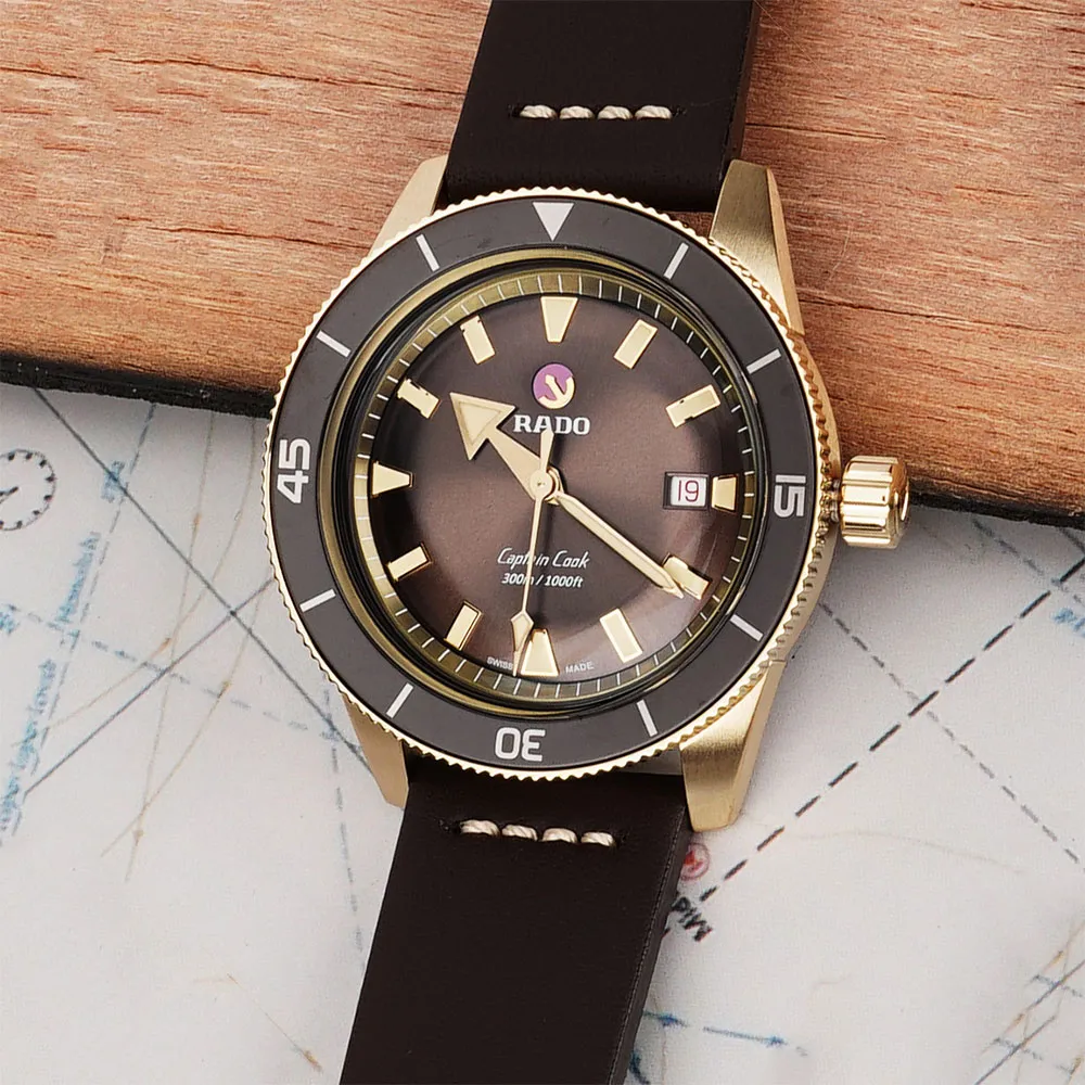 RADO 雷達 庫克船長 x Marina 心跳特別版機械女錶 套錶組 R32117708 歷史價格詳細信息