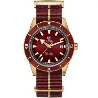 RADO 雷達 庫克船長 x Marina 心跳特別版機械女錶 套錶組 R32117708 歷史價格詳細信息