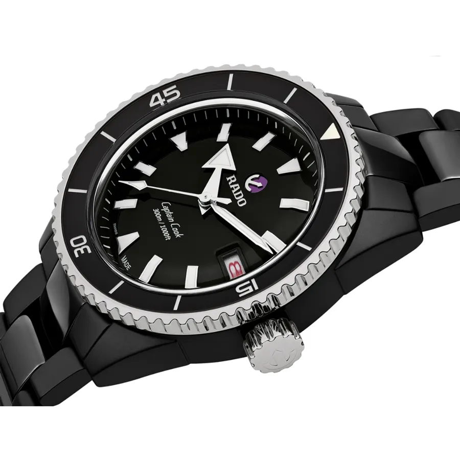 Rado 雷達表 Captain Cook 庫克船長 防磁 計時機械錶 43mm 漸層藍 R05 R32145208 歷史價格詳細信息