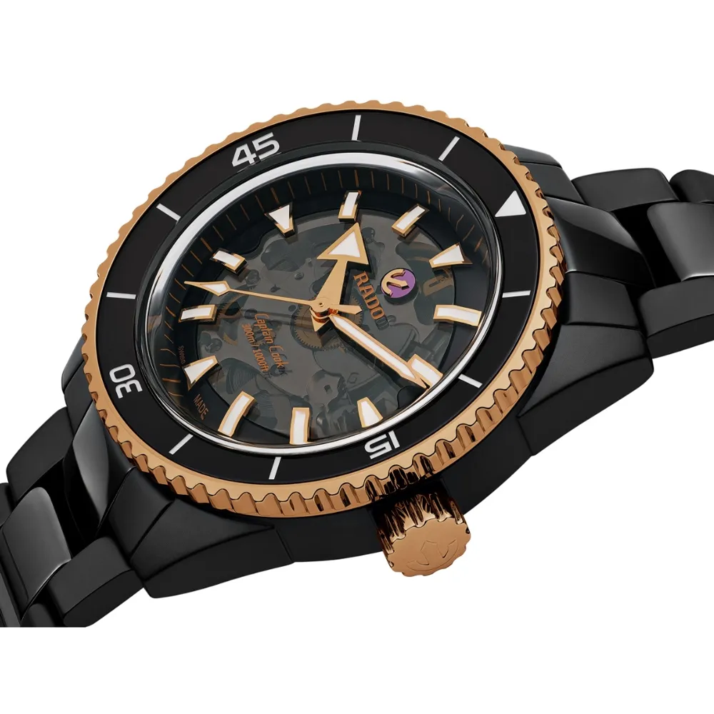 Rado 雷達表 Captain Cook 庫克船長 防磁 計時機械錶 43mm 漸層藍 R05 R32145208 歷史價格詳細信息